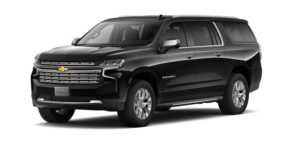 Chevrolet Suburban 2023 con faros LED en color negro