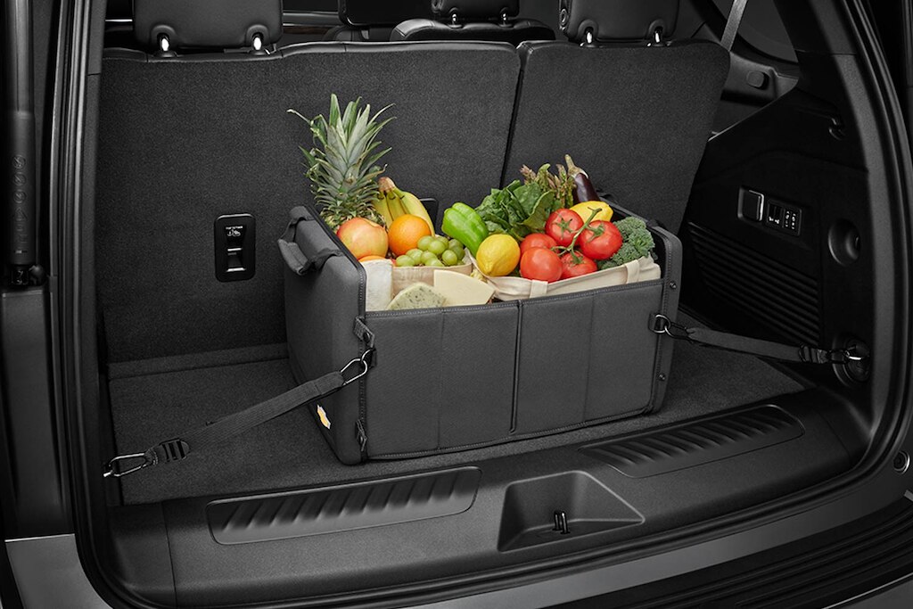 Organizador con correas para área de carga disponible para Chevrolet Tahoe 2024