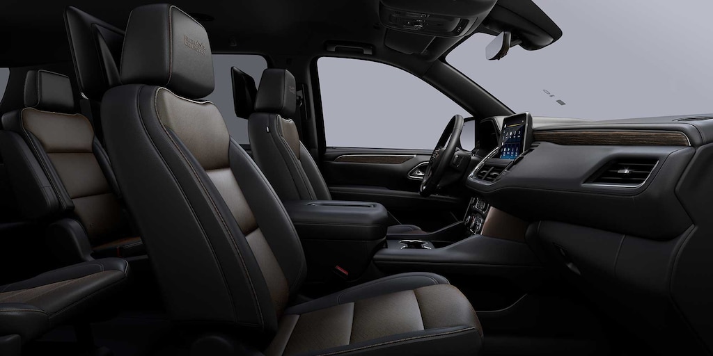 Chevrolet Tahoe 2024 con interior en color piel negra
