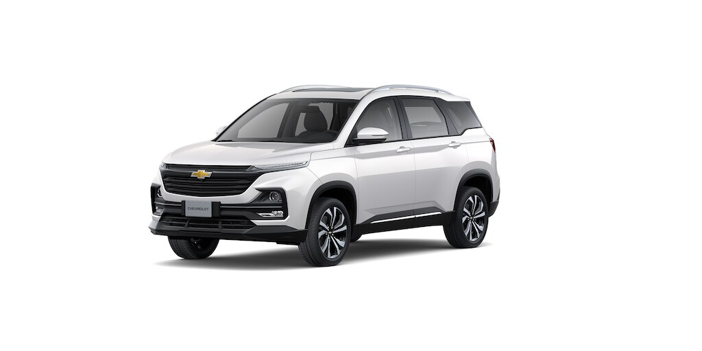 Nueva SUV Chevrolet Captiva 2025, tu camioneta familiar favorita en color blanco