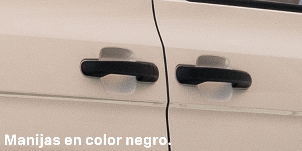 Chevrolet Tornado Van 2025, tu furgoneta de carga con manijas en acabado color negro